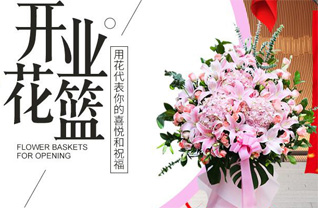 云南普洱镇沅县花篮配送